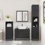 Juego de muebles de baño 2 pzas madera contrachapada negro von , Badezimmermöbel - Ref: Foro24-3300900, Preis: 199,00 €, Raba...
