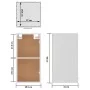 Küchenhängeschrank aus Holzwerkstoff 29,5x31x60 cm von vidaXL, Küchenschränke - Ref: Foro24-801244, Preis: 42,74 €, Rabatt: %