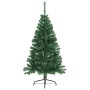 Medio árbol de Navidad artificial con soporte PVC verde 120 cm von , Weihnachtsbäume - Ref: Foro24-328415, Preis: 23,49 €, Ra...
