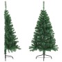 Medio árbol de Navidad artificial con soporte PVC verde 120 cm von , Weihnachtsbäume - Ref: Foro24-328415, Preis: 23,49 €, Ra...