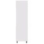 Armario de frigorífico madera ingeniería blanco brillo de vidaXL, Armarios de cocina - Ref: Foro24-802543, Precio: 199,27 €, ...