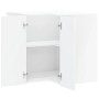 Armario de cocina de esquina pared Porto blanca de alto brillo von , Küchenschränke - Ref: Foro24-854099, Preis: 96,99 €, Rab...