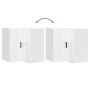 Armario de cocina de esquina pared Porto blanca de alto brillo von , Küchenschränke - Ref: Foro24-854099, Preis: 96,99 €, Rab...