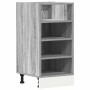 Armario bajo de madera de ingeniería gris sonoma 40x44,5x81,5cm de , Armarios de cocina - Ref: Foro24-854207, Precio: 66,85 €...
