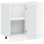 Mueble bajo de cocina Porto madera contrachapada blanca von , Küchenschränke - Ref: Foro24-854298, Preis: 81,13 €, Rabatt: %