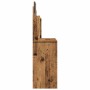 Tocador con espejo envejecida 96x39x142 cm von , Schlafzimmerkommoden - Ref: Foro24-857011, Preis: 108,79 €, Rabatt: %