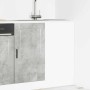 Mueble bajo de cocina porto gris cemento madera reconstituida de , Armarios de cocina - Ref: Foro24-854302, Precio: 80,04 €, ...