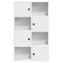 Estantería de madera de ingeniería blanca 60x24x101,5 cm von , Bücherregale und Regale - Ref: Foro24-860391, Preis: 71,62 €, ...