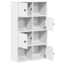 Estantería de madera de ingeniería blanca 60x24x101,5 cm von , Bücherregale und Regale - Ref: Foro24-860391, Preis: 71,62 €, ...