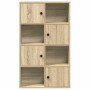 Estantería de madera de ingeniería roble sonoma 60x24x101,5 cm von , Bücherregale und Regale - Ref: Foro24-860393, Preis: 83,...