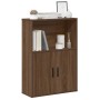 Estantería madera de ingeniería marrón roble 60x24x85 cm de , Librerías y estanterías - Ref: Foro24-860415, Precio: 65,75 €