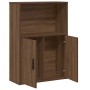 Estantería madera de ingeniería marrón roble 60x24x85 cm de , Librerías y estanterías - Ref: Foro24-860415, Precio: 65,75 €