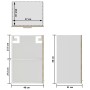 Hängeschrank Eiche Holzwerkstoff 40x31x60 cm von vidaXL, Küchenschränke - Ref: Foro24-802508, Preis: 44,56 €, Rabatt: %