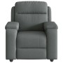Sillón de masaje reclinable de tela gris oscuro by , Armchairs - Ref: Foro24-4015691, Price: 242,96 €, Discount: %