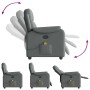 Sillón de masaje reclinable de tela gris oscuro by , Armchairs - Ref: Foro24-4015691, Price: 242,96 €, Discount: %