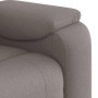 Sillón reclinable de tela gris taupe von , Sessel - Ref: Foro24-4015687, Preis: 192,33 €, Rabatt: %