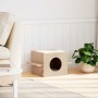 Casa para gatos madera maciza pino 51x35x30 cm von , Katzenmöbel - Ref: Foro24-859304, Preis: 45,35 €, Rabatt: %