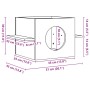 Casa para gatos madera maciza pino 51x35x30 cm von , Katzenmöbel - Ref: Foro24-859304, Preis: 45,35 €, Rabatt: %