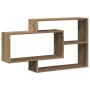 Estante de pared madera ingeniería roble artisian 104x20x58,5cm by , Shelves and shelves - Ref: Foro24-855823, Price: 55,43 €...