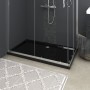 Rechteckige schwarze ABS-Duschwanne 70x120 cm von vidaXL, Duschwannen - Ref: Foro24-148914, Preis: 102,55 €, Rabatt: %