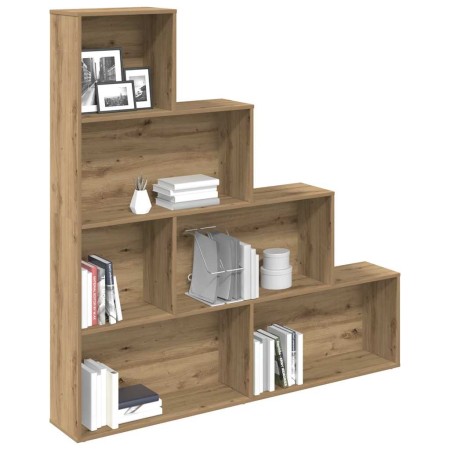 Estantería madera de ingeniería roble artisan 157x24x160 cm von , Bücherregale und Regale - Ref: Foro24-855889, Preis: 114,43...