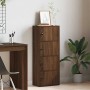 Estantería madera de ingeniería marrón roble 40x24x102 cm by , Bookcases and shelves - Ref: Foro24-860379, Price: 76,25 €, Di...