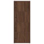 Estantería madera de ingeniería marrón roble 40x24x102 cm by , Bookcases and shelves - Ref: Foro24-860379, Price: 76,25 €, Di...