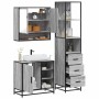 Set de muebles de baño 3 pzas madera contrachapada gris sonoma by , Bathroom furniture - Ref: Foro24-3301178, Price: 266,66 €...