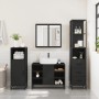 Juego de muebles de baño 3 pzas madera contrachapada negro von , Badezimmermöbel - Ref: Foro24-3301150, Preis: 268,22 €, Raba...