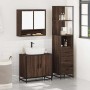 Set de muebles baño 3 pzas madera contrachapada roble marrón von , Badezimmermöbel - Ref: Foro24-3301159, Preis: 240,72 €, Ra...