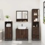 Set de muebles baño 3 pzas madera contrachapada roble marrón von , Badezimmermöbel - Ref: Foro24-3301159, Preis: 240,72 €, Ra...