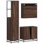 Set de muebles baño 3 pzas madera contrachapada roble marrón von , Badezimmermöbel - Ref: Foro24-3301159, Preis: 240,72 €, Ra...