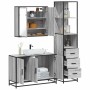 Set de muebles de baño 3 pzas madera contrachapada gris sonoma von , Badezimmermöbel - Ref: Foro24-3301133, Preis: 274,65 €, ...