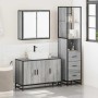 Set de muebles de baño 3 pzas madera contrachapada gris sonoma von , Badezimmermöbel - Ref: Foro24-3301133, Preis: 274,65 €, ...