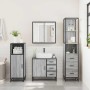 Set de muebles de baño 3 pzas madera contrachapada gris sonoma von , Badezimmermöbel - Ref: Foro24-3301138, Preis: 286,17 €, ...