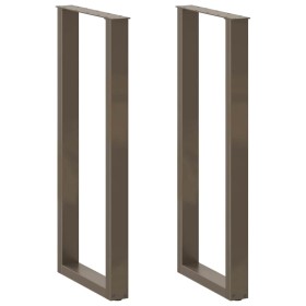 Patas de mesa centro forma U 2uds acero natural 50x(110-111) cm von , Tischbeine - Ref: Foro24-4013247, Preis: 104,65 €, Raba...