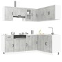 Mueble cocina Kalmar gris hormigón 11 pzas madera contrachapada von , Küchenschränke - Ref: Foro24-3314945, Preis: 680,90 €, ...