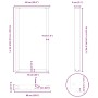 Patas de mesa centro forma U 2uds acero natural 60x(110-111) cm von , Tischbeine - Ref: Foro24-4013251, Preis: 102,52 €, Raba...