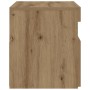 Mesilla de noche con luces LED roble artesanal 60x35x40 cm by , Nightstands - Ref: Foro24-3329176, Price: 52,27 €, Discount: %