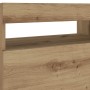 Mesilla de noche con luces LED roble artesanal 60x35x40 cm by , Nightstands - Ref: Foro24-3329176, Price: 52,27 €, Discount: %