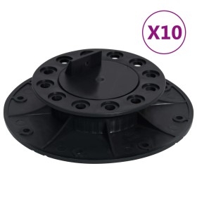 Patas ajustables para terraza 10 unidades 25-40 mm de vidaXL, Suelos y moquetas - Ref: Foro24-149008, Precio: 33,07 €, Descue...