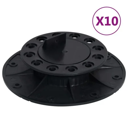 Adjustable terrace legs 10 units 25-40 mm by vidaXL, Floors and carpets - Ref: Foro24-149008, Price: 34,32 €, Discount: %