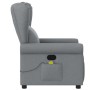 Sillón reclinable de masaje de tela gris claro by , Armchairs - Ref: Foro24-4015666, Price: 213,53 €, Discount: %