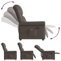 Sillón reclinable de cuero sintético marrón brillante von , Sessel - Ref: Foro24-4015679, Preis: 242,15 €, Rabatt: %