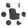 Sillón reclinable de cuero sintético marrón brillante von , Sessel - Ref: Foro24-4015679, Preis: 242,15 €, Rabatt: %