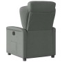 Sillón reclinable eléctrico de tela gris oscuro by , Armchairs - Ref: Foro24-3303115, Price: 246,37 €, Discount: %