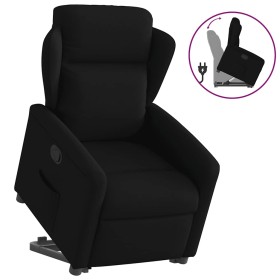 Sillón reclinable elevable tela negro von , Sessel - Ref: Foro24-3303136, Preis: 267,69 €, Rabatt: %