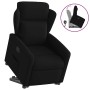 Sillón reclinable elevable tela negro by , Armchairs - Ref: Foro24-3303136, Price: 267,69 €, Discount: %