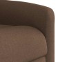 Silla de masaje reclinable de pie de tela marrón by , Armchairs - Ref: Foro24-3303148, Price: 271,02 €, Discount: %