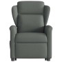 Sillón eléctrico reclinable elevable de tela gris oscuro by , Armchairs - Ref: Foro24-3303155, Price: 313,15 €, Discount: %